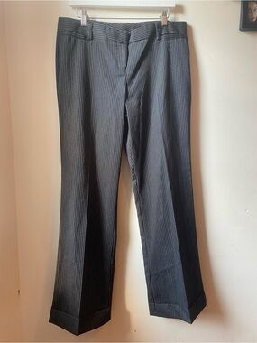 Y2K Tracy Evans Black Pinstripe Trousers